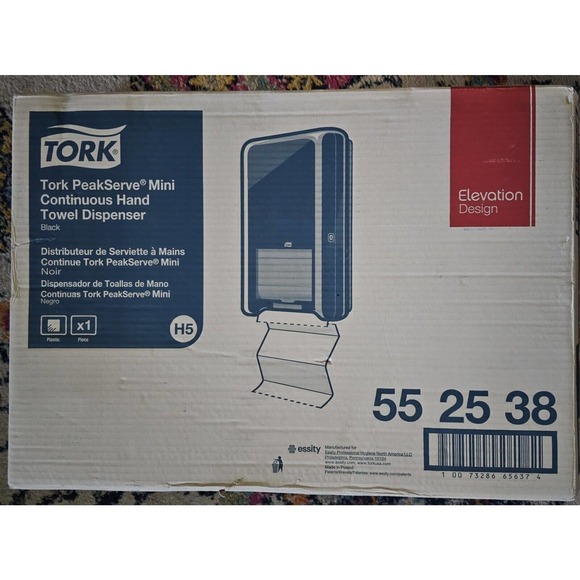 Tork Elevation Peakserve Mini Paper Towel Dispenser 552538 NEW OPEN BOX - Picture 4 of 8
